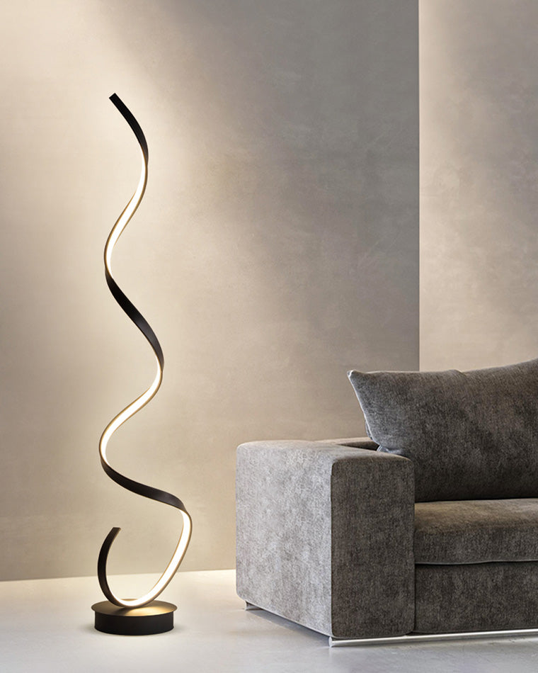 WOMO Spiral LED Floor Lamp-WM7017