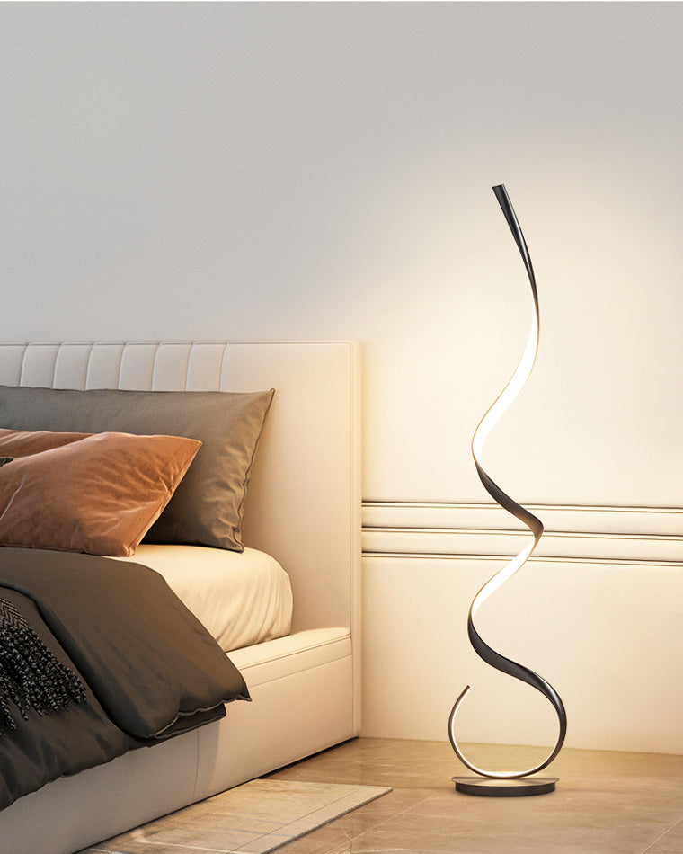 WOMO Spiral LED Floor Lamp-WM7017