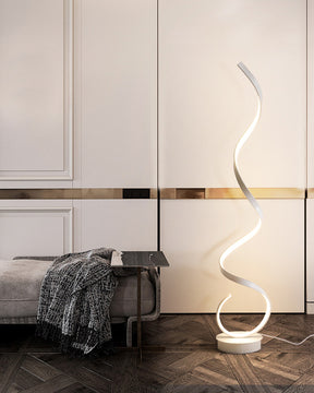 WOMO Spiral LED Floor Lamp-WM7017