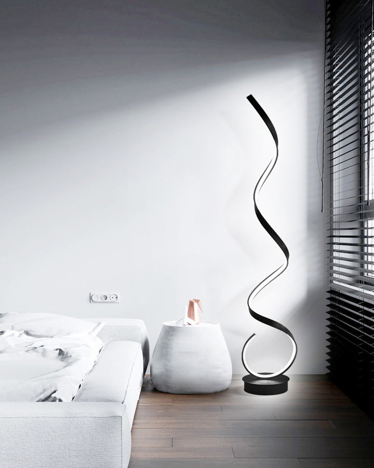 WOMO Spiral LED Floor Lamp-WM7017