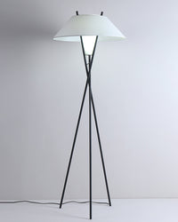 WOMO Japandi Cone Tripod Floor Lamp-WM7019