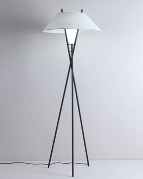 WOMO Japandi Cone Tripod Floor Lamp-WM7019