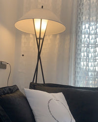 WOMO Japandi Cone Tripod Floor Lamp-WM7019