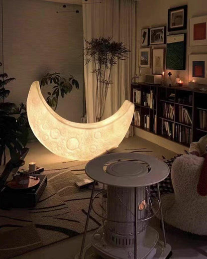 WOMO Crescent Moon Floor Lamp-WM7021