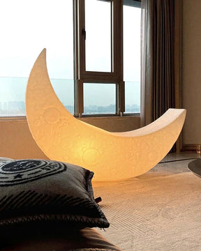 WOMO Crescent Moon Floor Lamp-WM7021