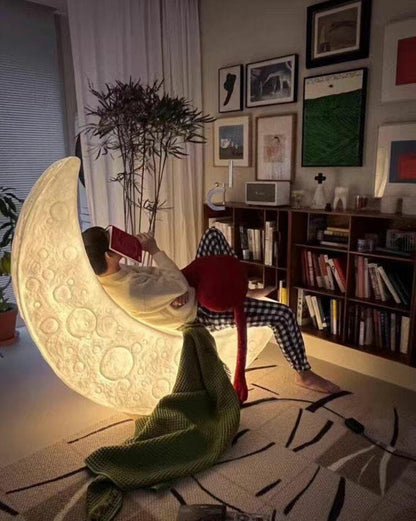 WOMO Crescent Moon Floor Lamp-WM7021