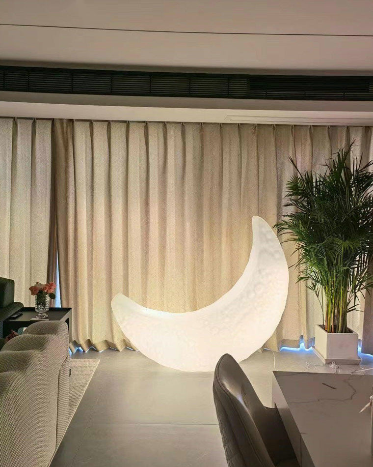 WOMO Crescent Moon Floor Lamp-WM7021