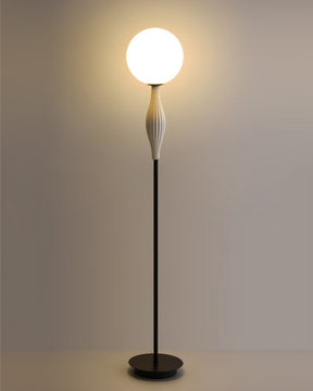 WOMO Glass Globe Floor Lamp-WM7024