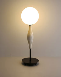 WOMO Glass Globe Floor Lamp-WM7024