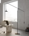 WOMO Cantilever Reading Floor Lamp over the Couch-WM7025 thumbnail