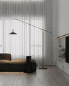 WOMO Cantilever Reading Floor Lamp over the Couch-WM7025 thumbnail