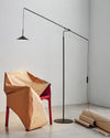 WOMO Cantilever Reading Floor Lamp over the Couch-WM7025 thumbnail