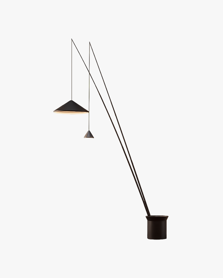 WOMO 3-light Overhanging Floor Lamp-WM7031