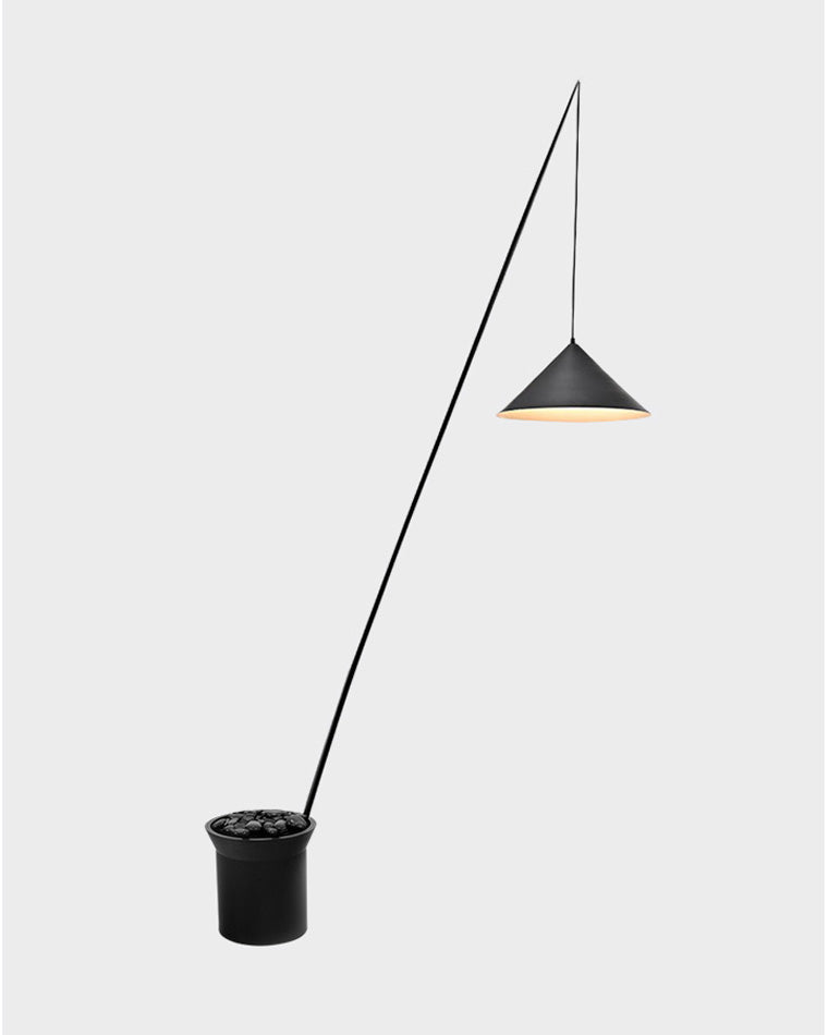 WOMO 3-light Overhanging Floor Lamp-WM7031