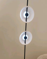 WOMO 2-bulb Marble Floor Lamp-WM7032