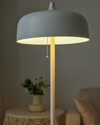 WOMO Acorn Floor Lamp with Pull Chain-WM7034