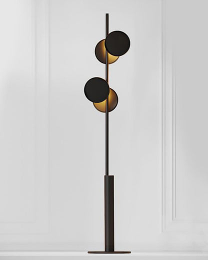 WOMO Black Pole Floor Lamp-WM7037