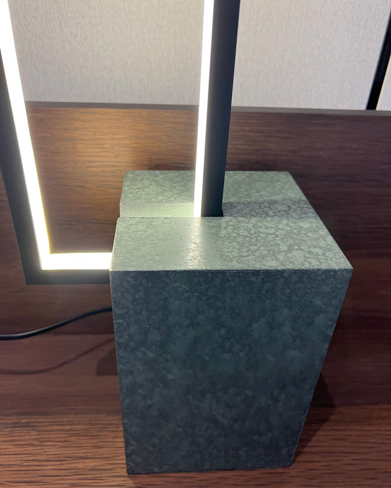 WOMO Rectangular LED Marble Floor Lamp-WM7039