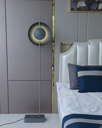 WOMO Solar Eclipse Round Floor Lamps-WM7040