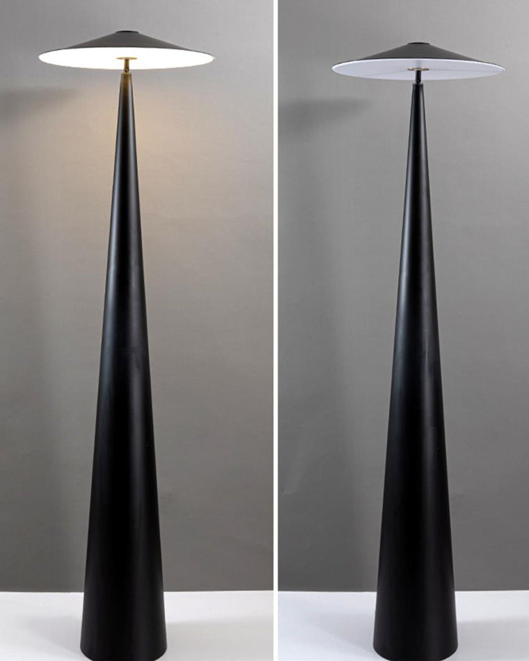 WOMO Adjustable Cone Mushroom Floor Lamps-WM7042