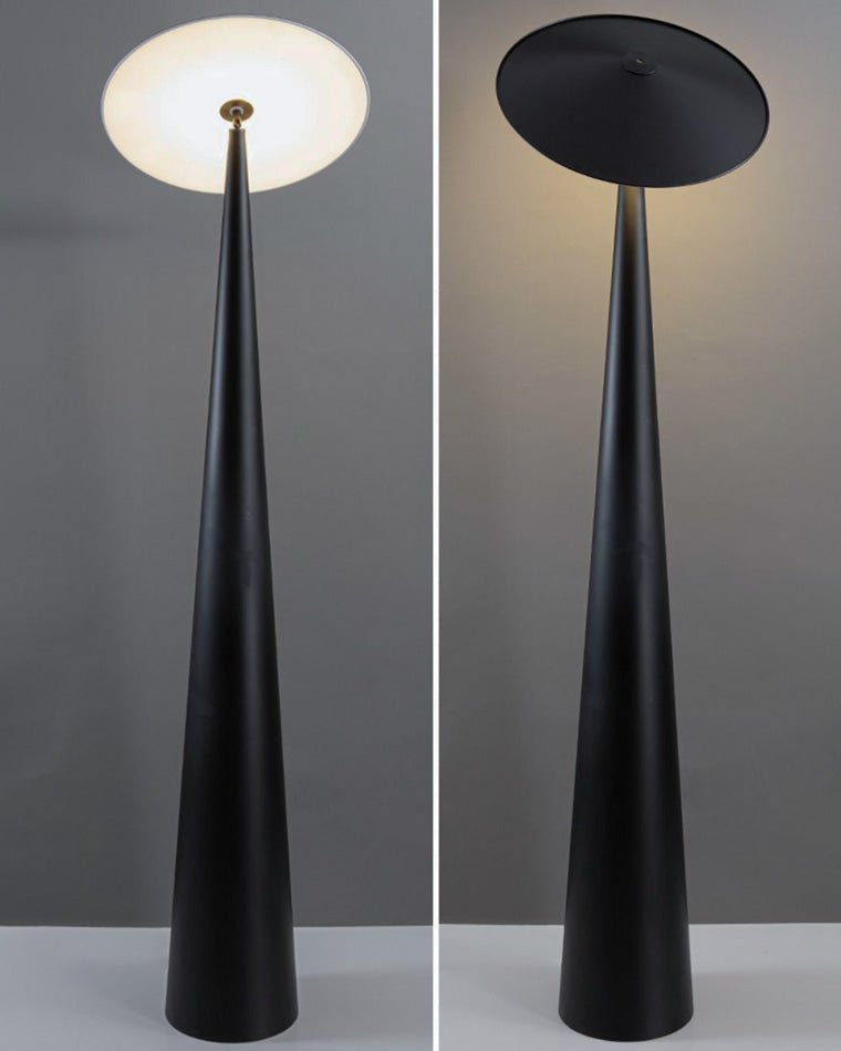 WOMO Adjustable Cone Mushroom Floor Lamps-WM7042