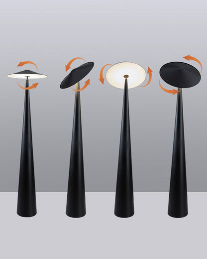 WOMO Adjustable Cone Mushroom Floor Lamps-WM7042