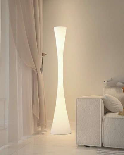 WOMO Tall Cylinder Floor Lamp with Hue Dimmer-WM7043