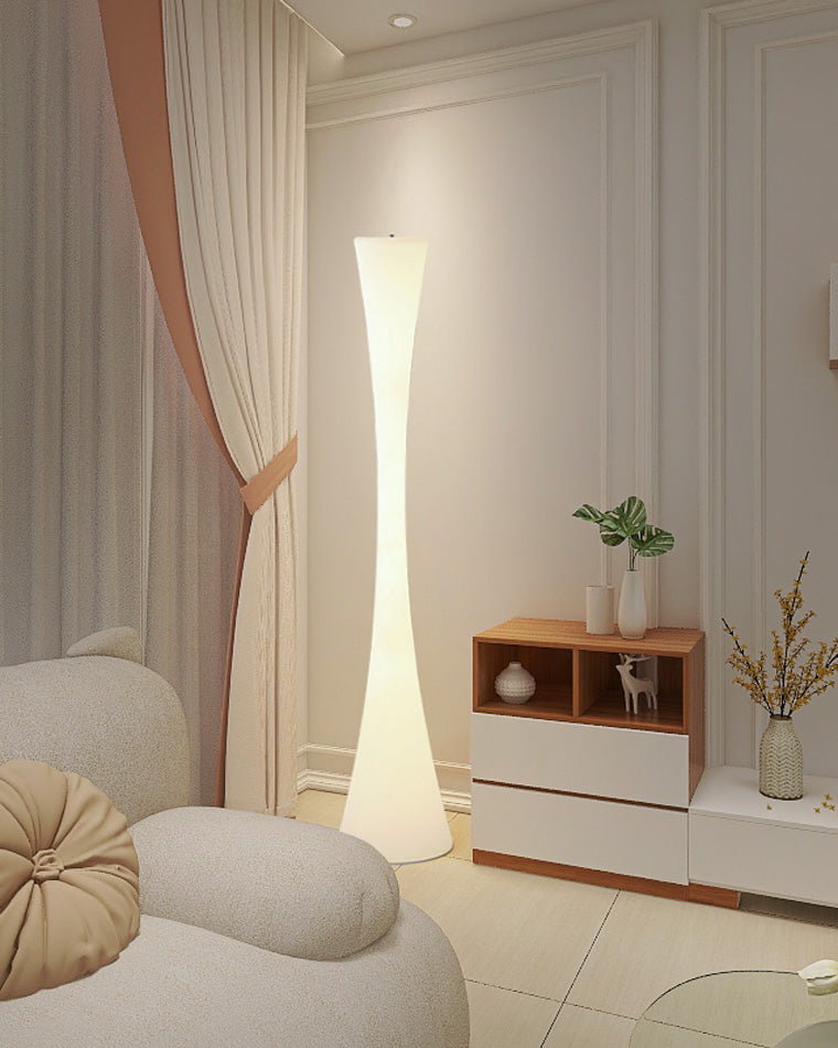 WOMO Tall Cylinder Floor Lamp with Hue Dimmer-WM7043