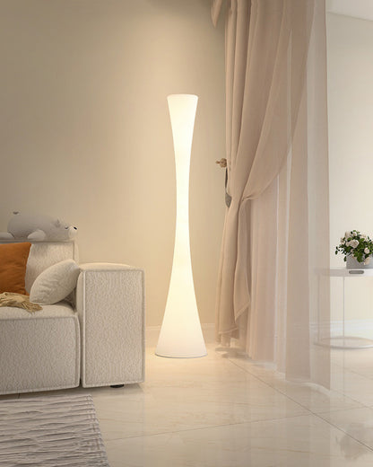 WOMO Tall Cylinder Floor Lamp with Hue Dimmer-WM7043