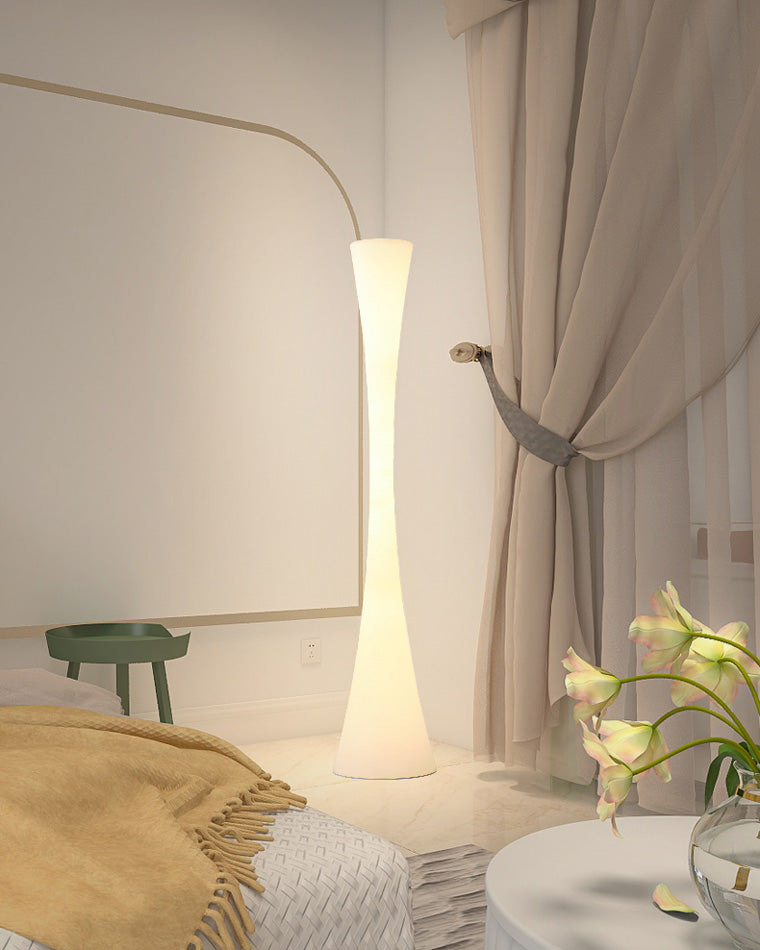 WOMO Tall Cylinder Floor Lamp with Hue Dimmer-WM7043