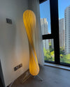 WOMO Twisted Tower Wood Floor Lamp-WM7044 thumbnail