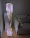 WOMO Twisted Tower Wood Floor Lamp-WM7044 thumbnail