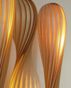 WOMO Twisted Tower Wood Floor Lamp-WM7044 thumbnail