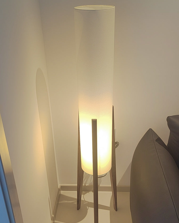 WOMO Rocket Cylinder Tripod Floor Lamp-WM7045