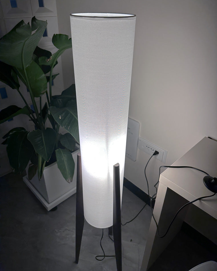 WOMO Rocket Cylinder Tripod Floor Lamp-WM7045