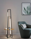 WOMO Tower Floor Lamp with Shelf-WM7048 thumbnail
