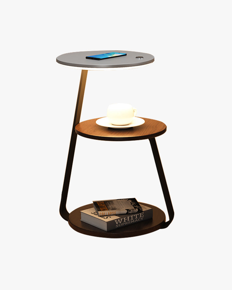 WOMO End Table Floor Lamp-WM7049