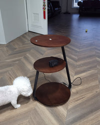 WOMO End Table Floor Lamp-WM7049