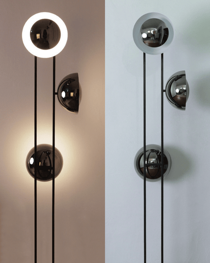 WOMO 3-light Eclipse Floor Lamp-WM7050