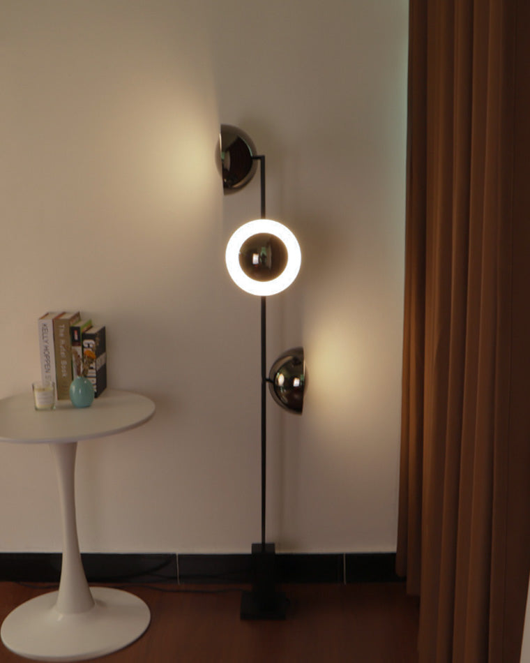 WOMO 3-light Eclipse Floor Lamp-WM7050