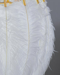 WOMO Tripod Feather Floor Lamp-WM7051