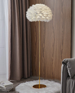 WOMO Feather Tripod Floor Lamp-WM7053
