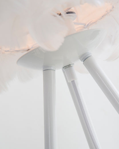 WOMO Feather Tripod Floor Lamp-WM7053