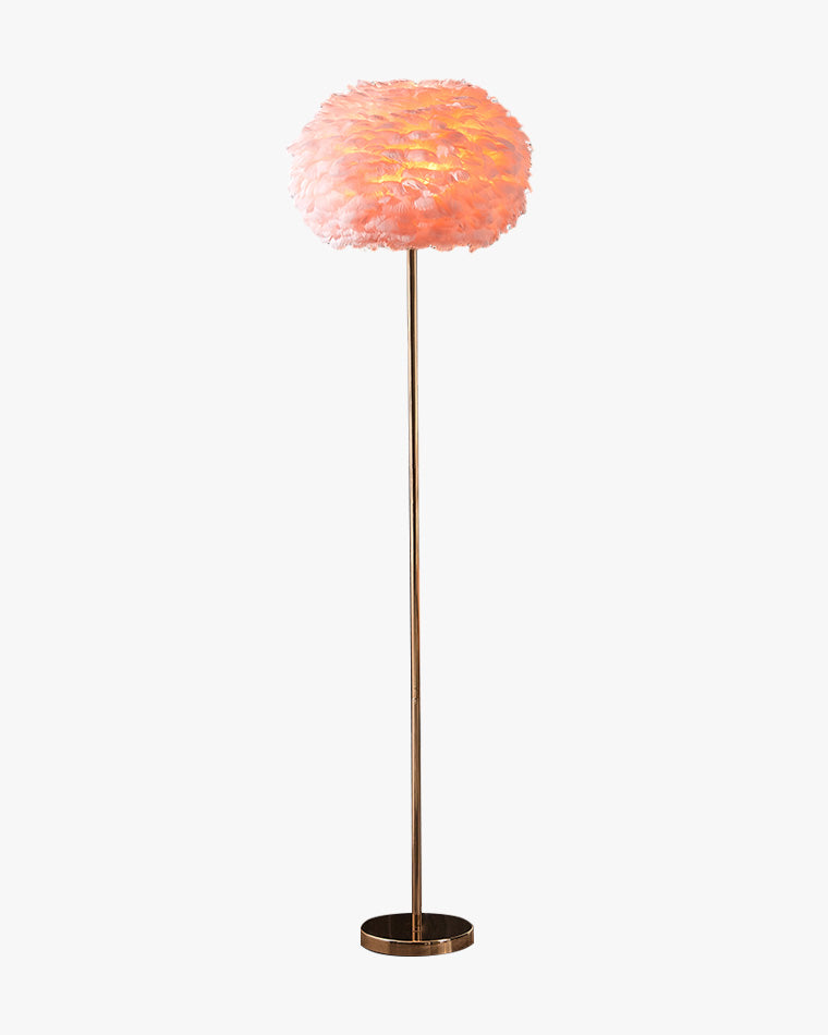 WOMO Feather Tripod Floor Lamp-WM7053