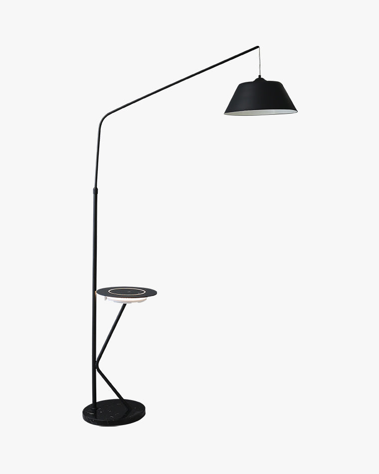 WOMO Dimmable Hanging Floor Lamp with Charging Tray-WM7059