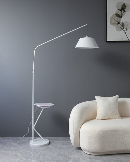 WOMO Dimmable Hanging Floor Lamp with Charging Tray-WM7059