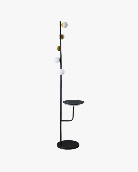 WOMO Bubble Dimmable Floor Lamp with Charging Tray-WM7062