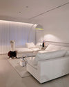 WOMO Dome Arc Floor Lamp over Couch-WM7063 thumbnail