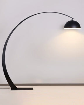 WOMO Dome Arc Floor Lamp over Couch-WM7063