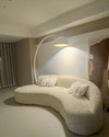WOMO Dome Arc Floor Lamp over Couch-WM7063 thumbnail